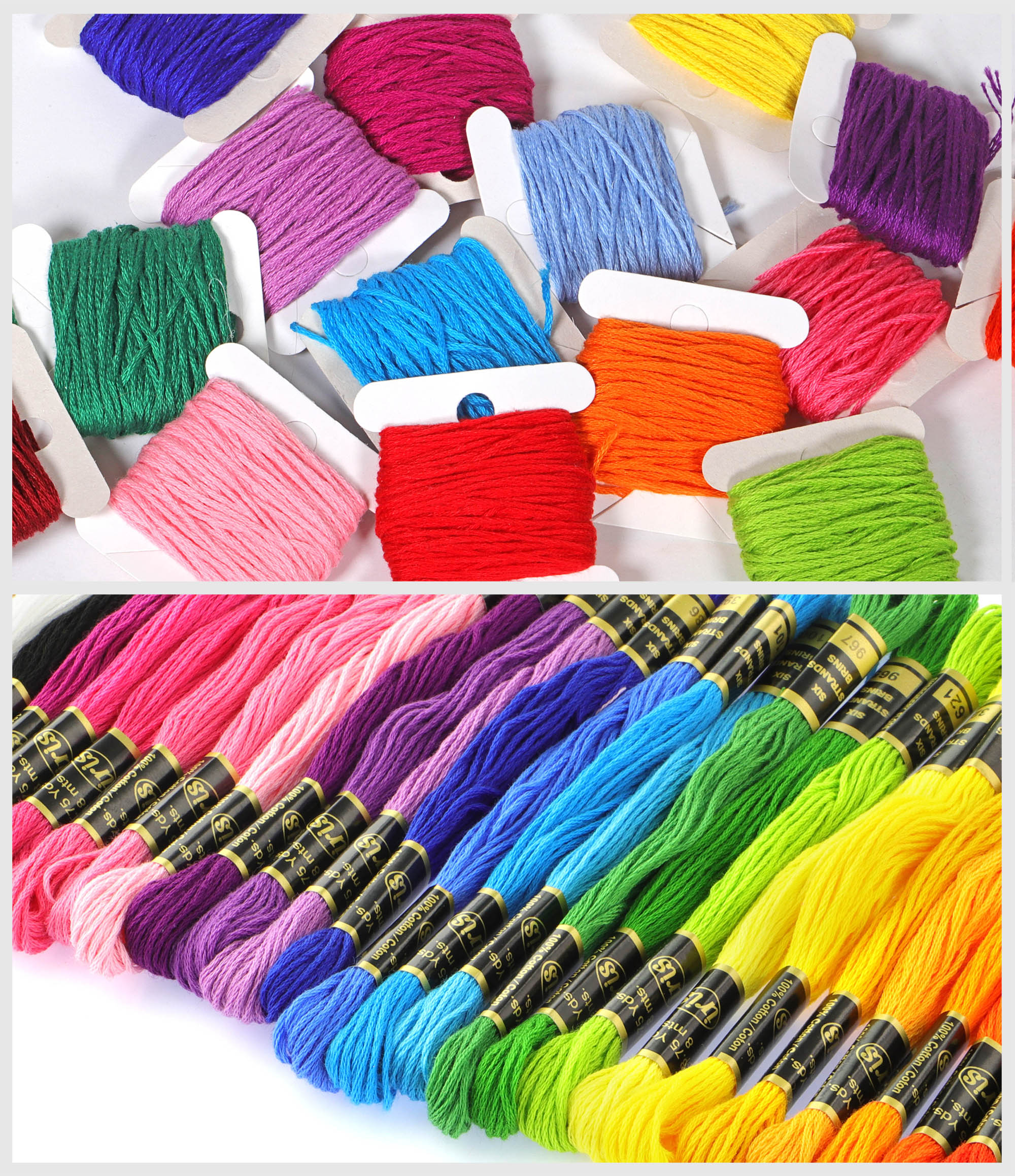 Essentials by Leisure EBL85033 EBL Embroidery Floss Pack 117PC Jumbo
